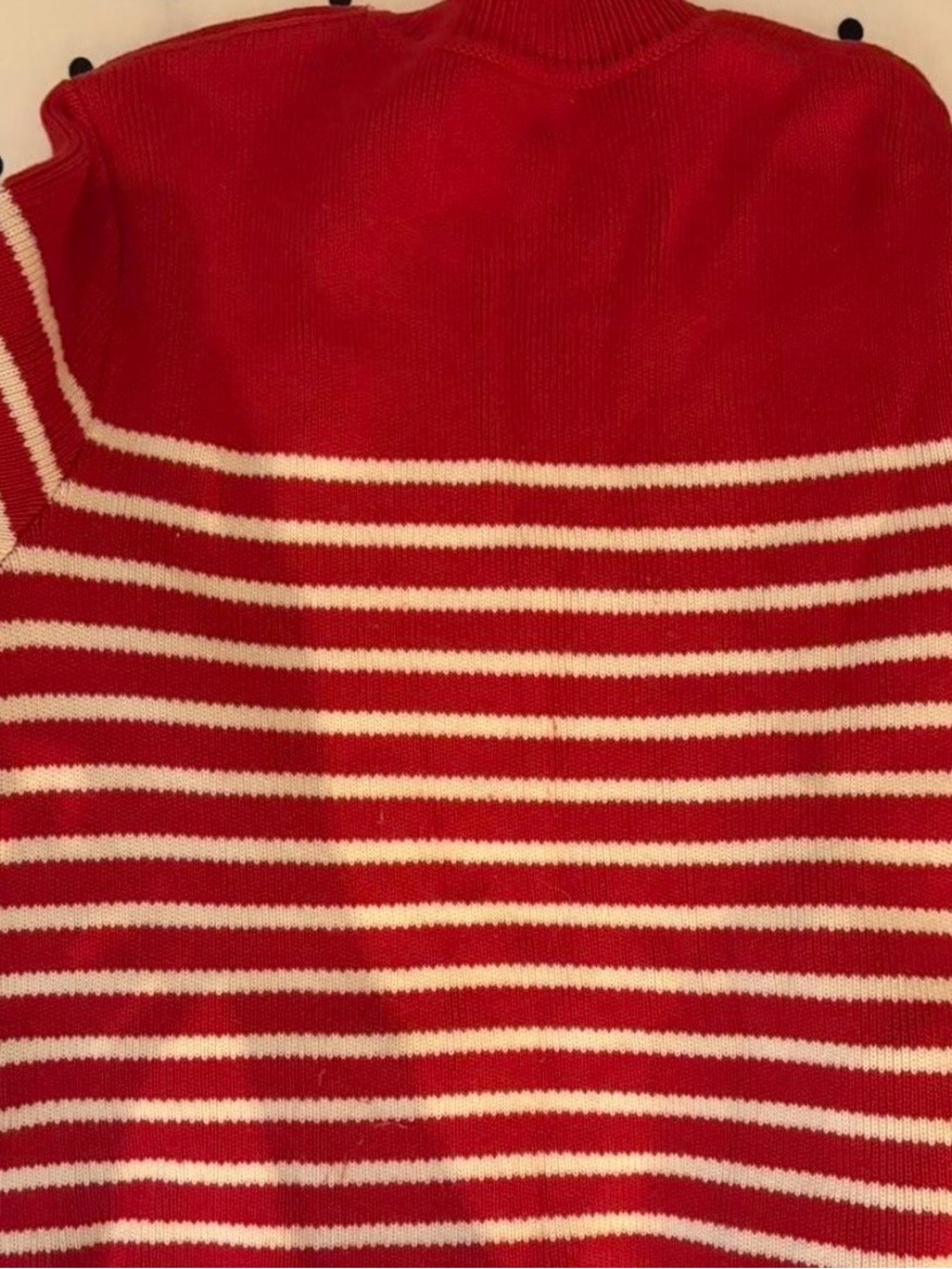 Altuzarra Oz Cotton-Cashmere Blend Striped Button-Shoulder Sweater - Picture 4 of 4
